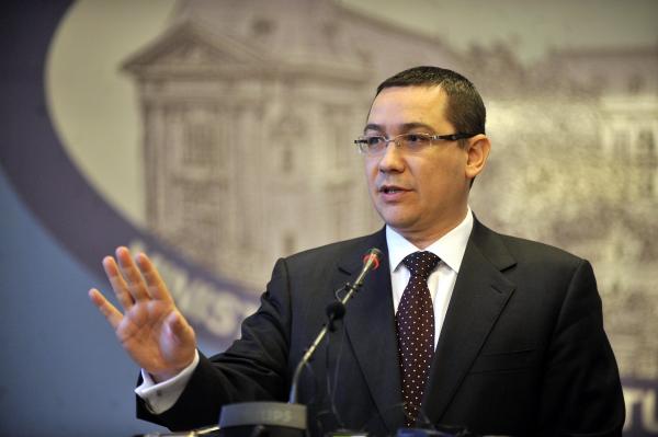 Ponta: Ministrii trebuie sa vina cu propuneri pentru taierea cheltuielilor de personal si servicii cu 15 la suta