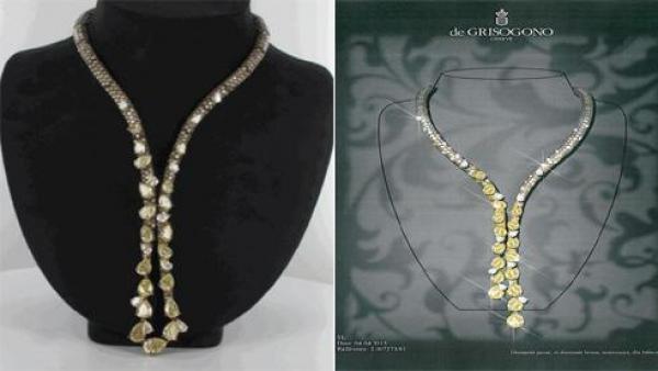 Un colier furat la Festivalul de la Cannes e cautat in Romania