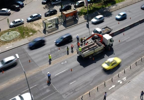 Traficul rutier, deviat de pe DN1 pe DN1 A