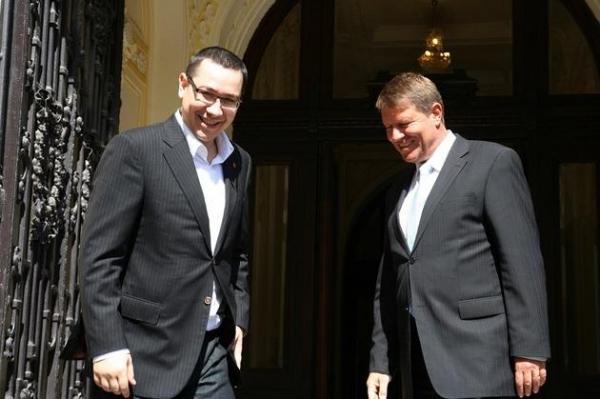 Prima confruntare între Iohannis și Ponta
