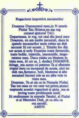 RUGĂCIUNEA care TE VA SCĂPA DE TOATE NECAZURILE!