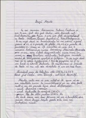 Nu-ți vei putea stăpâni LACRIMILE! Scrisoarea pentru MOȘ CRĂCIUN  a unui băiat GRAV BOLNAV!