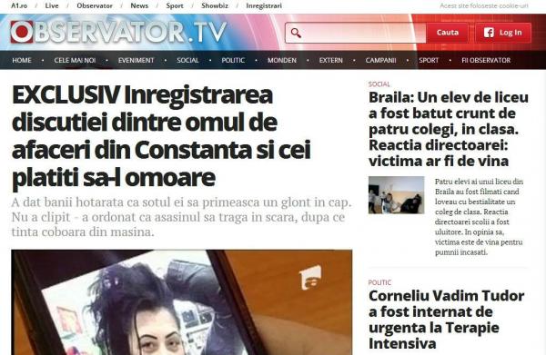 www.A1.ro a inregistrat un nou record de trafic in luna noiembrie