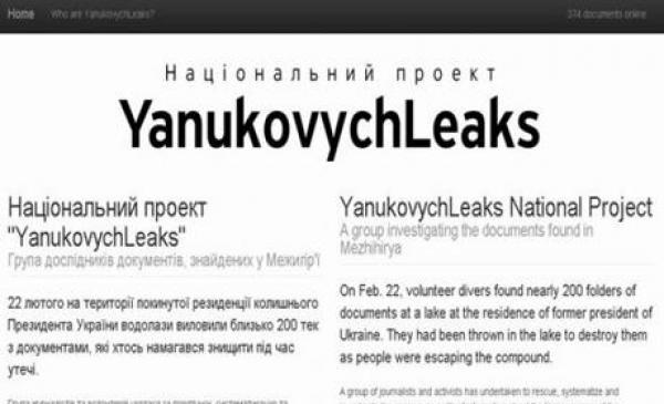 Acte care îl incriminează pe Ianukovici, recuperate dintr-un lac