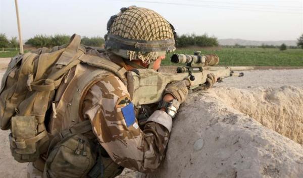 Un lunetist britanic a omorât şase talibani cu un singur glonţ