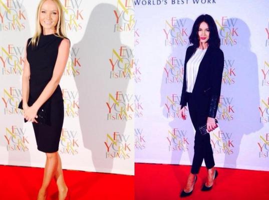 Octavia Geamănu şi Geanina Ilieş, pe scena "New York Festivals"!