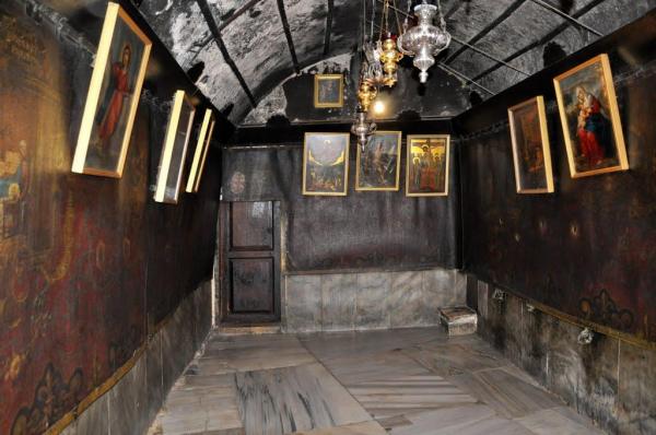 SEMN RĂU! FOC la Peștera Nașterii Domnului din Betleem