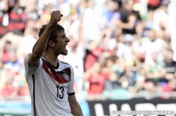 Cupa Mondială 2014: Germania a învins Portugalia