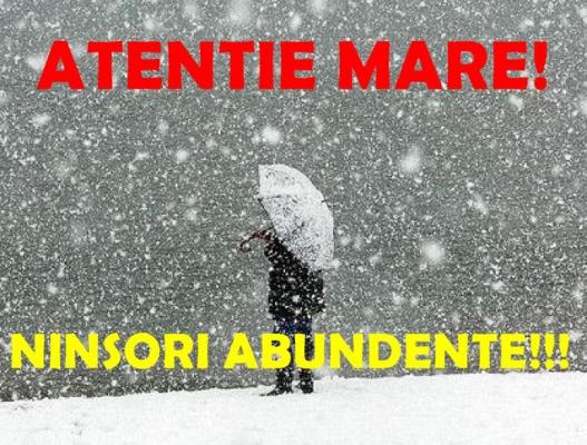 Prognoza METEO pentru două săptămâni! Se întorc ninsorile