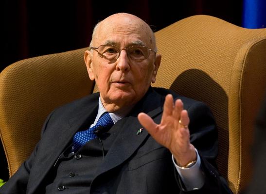 E oficial! Președintele Italiei, Giorgio Napolitano, a demisionat