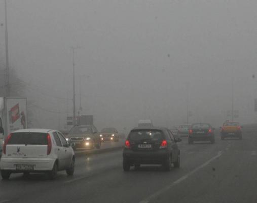 Ceața îngreunează traficul în țară!