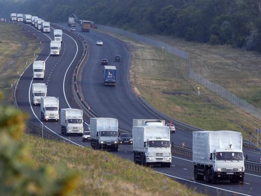 Rusia trimite al 12-lea convoi umanitar în estul Ucrainei!