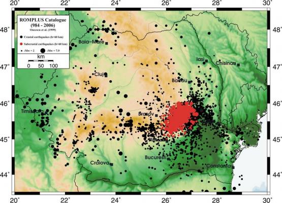 Pământul se zguduie în România