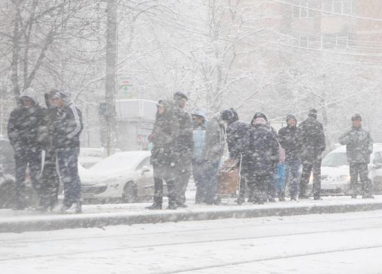 Alertă METEO de ninsori, polei şi vânt puternic!