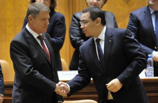 Iohannis se întâlnește cu Ponta după ședința Executivului