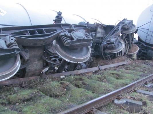 Circulația feroviară între Brașov și Sighișoara, oprită din cauza deraierii unui tren de marfă