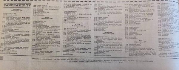 EXCLUSIV: La ce se uitau ROMÂNII la TELEVIZOR de PRIMUL CRĂCIUN LIBER din 1990. GRILA DE PROGRAME