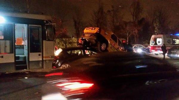 BREAKING NEWS! ACCIDENT GRAV pe linia tramvaiului 41