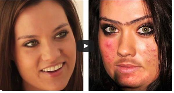 Schimbarea SUPREMĂ! Machiajul a transformat-o într-o prințesă!