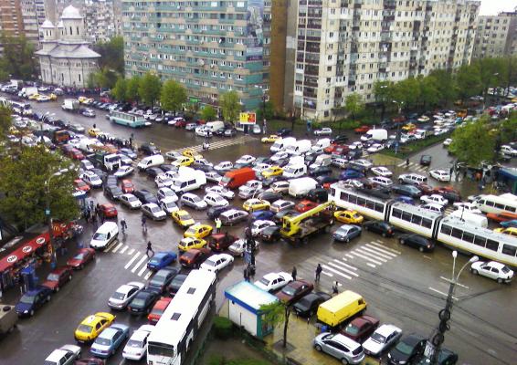 București, orașul cu cel mai congestionat trafic din Europa
