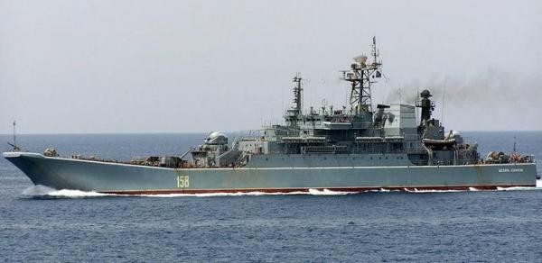 Nava amiral a Flotei ruse de la Marea Neagră a plecat înspre Mediterana pentru a participa la manevrele ruso-chineze