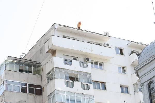 Drama femeii de pe acoperiș!