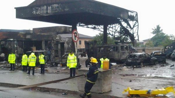 Incendiu la o benzinările din Ghana: Cel puțin 90 de morți