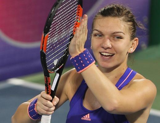 Simona Halep s-a calificat în optimile turneului de la Wuhan