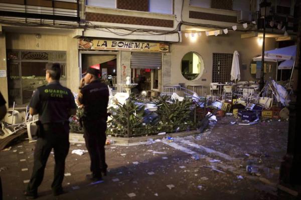 Explozie Spania: Imagini DRAMATICE de la faţa locului (FOTO)