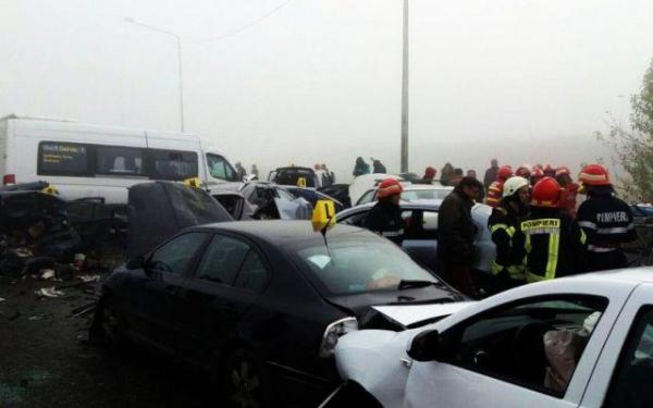 Noi DEZVĂLUIRI despre accidentul de pe A2: Câte MAŞINI au fost de fapt implicate în carambol