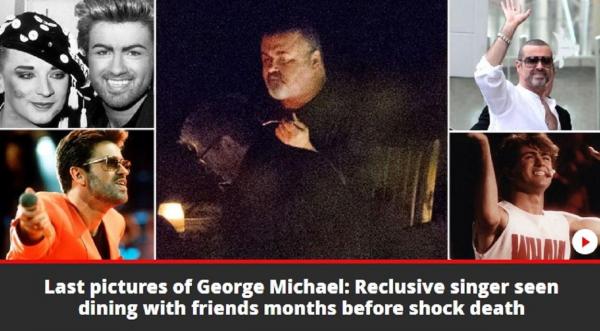 George Michael, de NERECUNOSCUT la ultima sa apariție în public! Artistul a fost surprins la o cină cu prietenii (VIDEO)