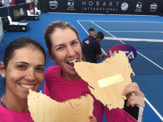 Raluca Olaru a câştigat titlul la dublu, în turneul de la Hobart. Niculescu a jucat finala la simplu