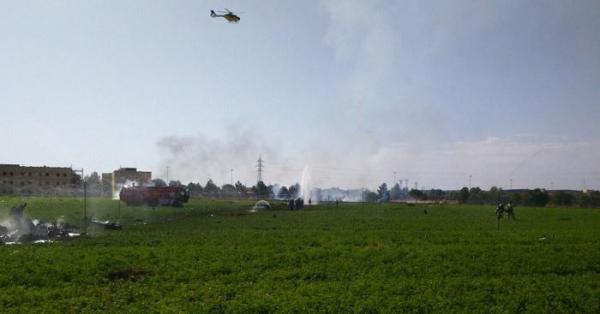 ALERTĂ în Spania! Avion militar PRĂBUŞIT, după ce a participat la parada organizată de Ziua Naţională!