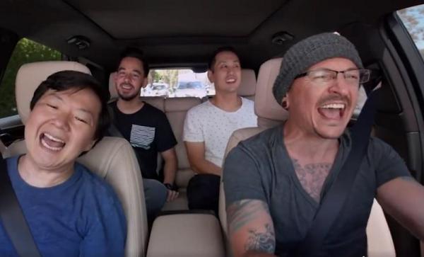 VIRAL Episodul "Carpool Karaoke" cu Chester Bennington, lansat pe Facebook, are peste 5 milioane de vizualizări. Liderul trupei Linkin Park S-A SINUCIS șase zile mai târziu