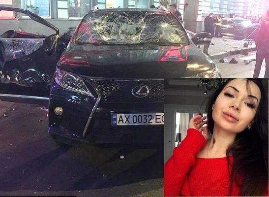 Ea e tânăra MILIONARĂ care a provocat un carnagiu în Ucraina. Aliona a trecut cu SUV-ul pe culoarea roșie, iar șase oameni au murit. Martorii au vrut să o linșeze