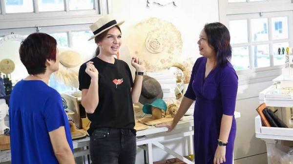 Imagini inedite cu Simona Halep, în Singapore - românca a fost surprinsă la shopping