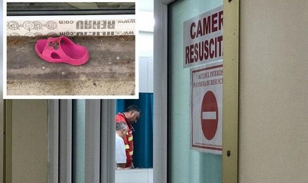 Detalii teribile în cazul fetiţei de 2 ani care a căzut de la etajul 4 al Spitalului din Medgidia. Copila era ţinută în braţe de mamă