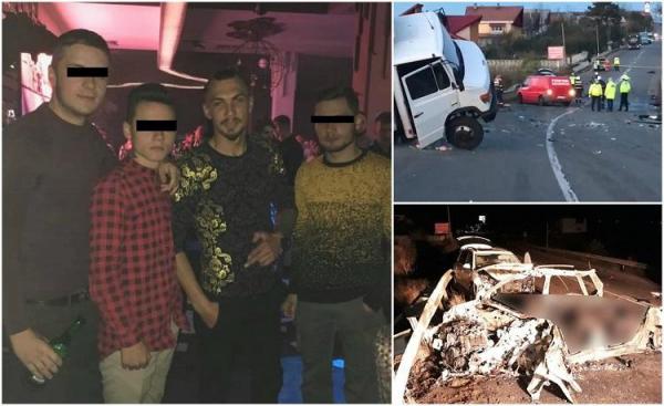 Cine sunt tinerii care AU ARS DE VII în cumplitul accident din Suceava! Cei cinci se întorceau de la o petrecere de Halloween - IMAGINI ŞOCANTE