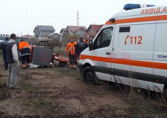 MOARTE VIOLENTĂ la doar 26 de ani. Un muncitor care săpa un şanţ în Craiova a fost STRIVIT de un excavator