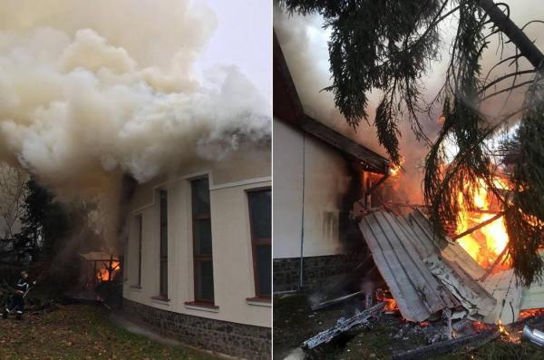 Sediul Administraţiei Parcului Natural Apuseni A LUAT FOC!: "Nu există nicio explicaţie pentru sursa incendiului" Incidentul bizar, cercetat de poliţişti