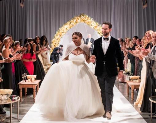 Serena Williams, în rochie de mireasă! Au apărut primele fotografii de la nunta de vis a jucătoarei de tenis - GALERIE FOTO