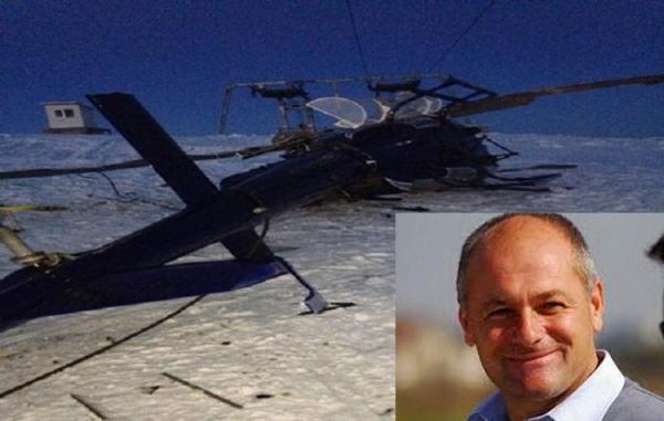 Accident aviatic, pe Muntele Mic, în urmă cu puțin timp! Milionarul Romeo Dunca s-a prăbuşit cu elicopterul pe care îl pilota. Imagini dramatice