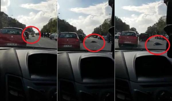 Imagini HALUNCINANTE la Constanţa. Nu opreşte nimeni să ajute o victimă spulberată de un BMW. Şoferul a fugit, oamenii cer ajutorul pentru identificarea autorului