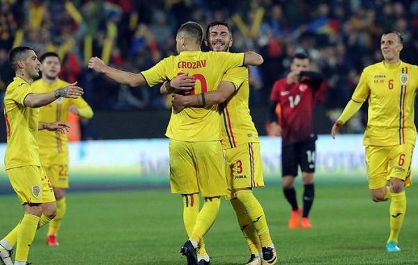 Victorie pentru naţionala României împotriva reprezentativei antrenate de Mircea Lucescu