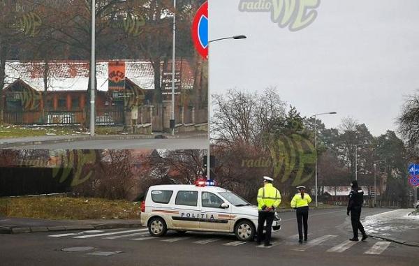 Alertă la Sfântu Gheorghe, unde un colet suspect a fost găsit lângă un restaurant. Zona a fost evacuată