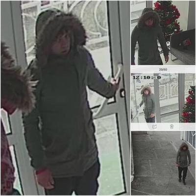 Tânăr filmat cum fură urna cu donaţiile pentru copiii fără posibilităţi. S-a cerut ajutor pentru prinderea lui. Îl recunoaşte cineva? (Video)