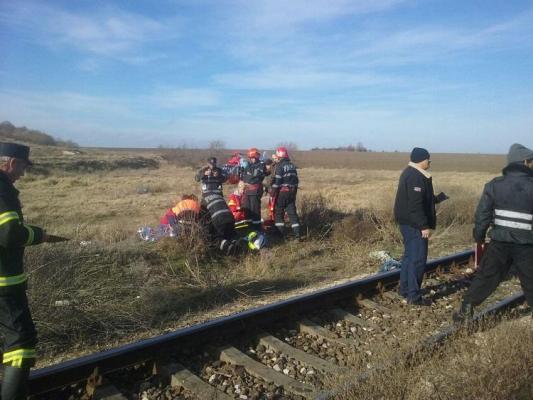 Scene cumplite în Constanţa, în urmă cu puţin timp! Un tânăr a murit după s-a aruncat în faţa trenului, la Năvodari  (Imagini dramatice)