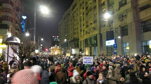 Manifestaţiile continuă la Piaţa Victoriei! Protestatarii scandează în faţa Guvernului, în cea de-a 15-a zi de protest