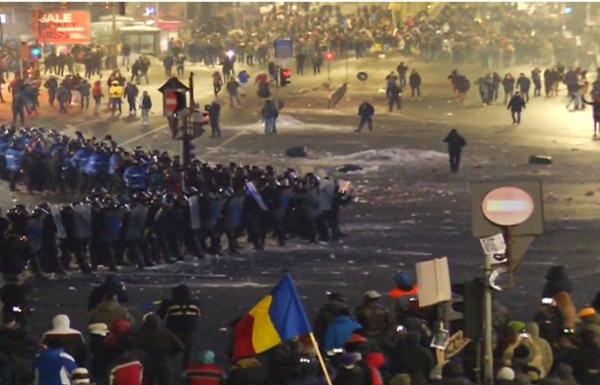 ANUNŢUL BOMBĂ făcut de SRI în această dimineaţă cu privire la violenţele de la PROTESTUL din Bucureşti