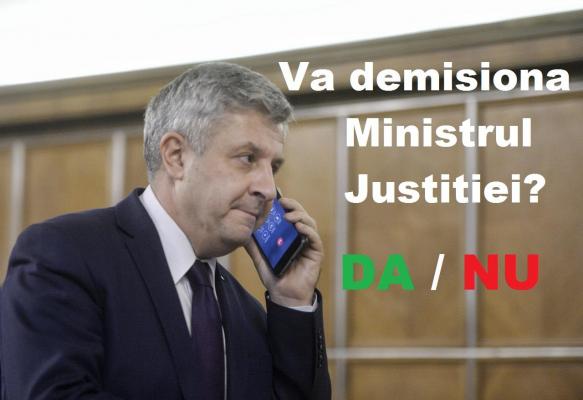 VOTEAZĂ: Va demisiona Ministrul Justiției, Florin Iordache?